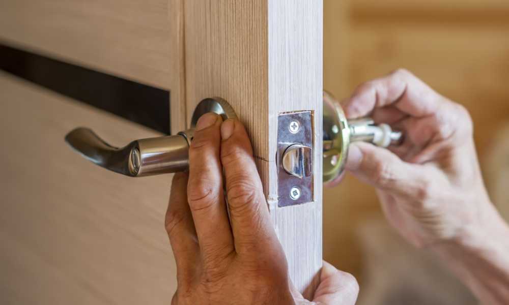 How To Put A Lock On A Door Without Drilling